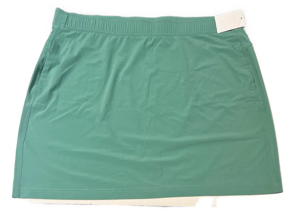 Eddie Bauer Solid Pull-On Skirt Size XL MSP$65