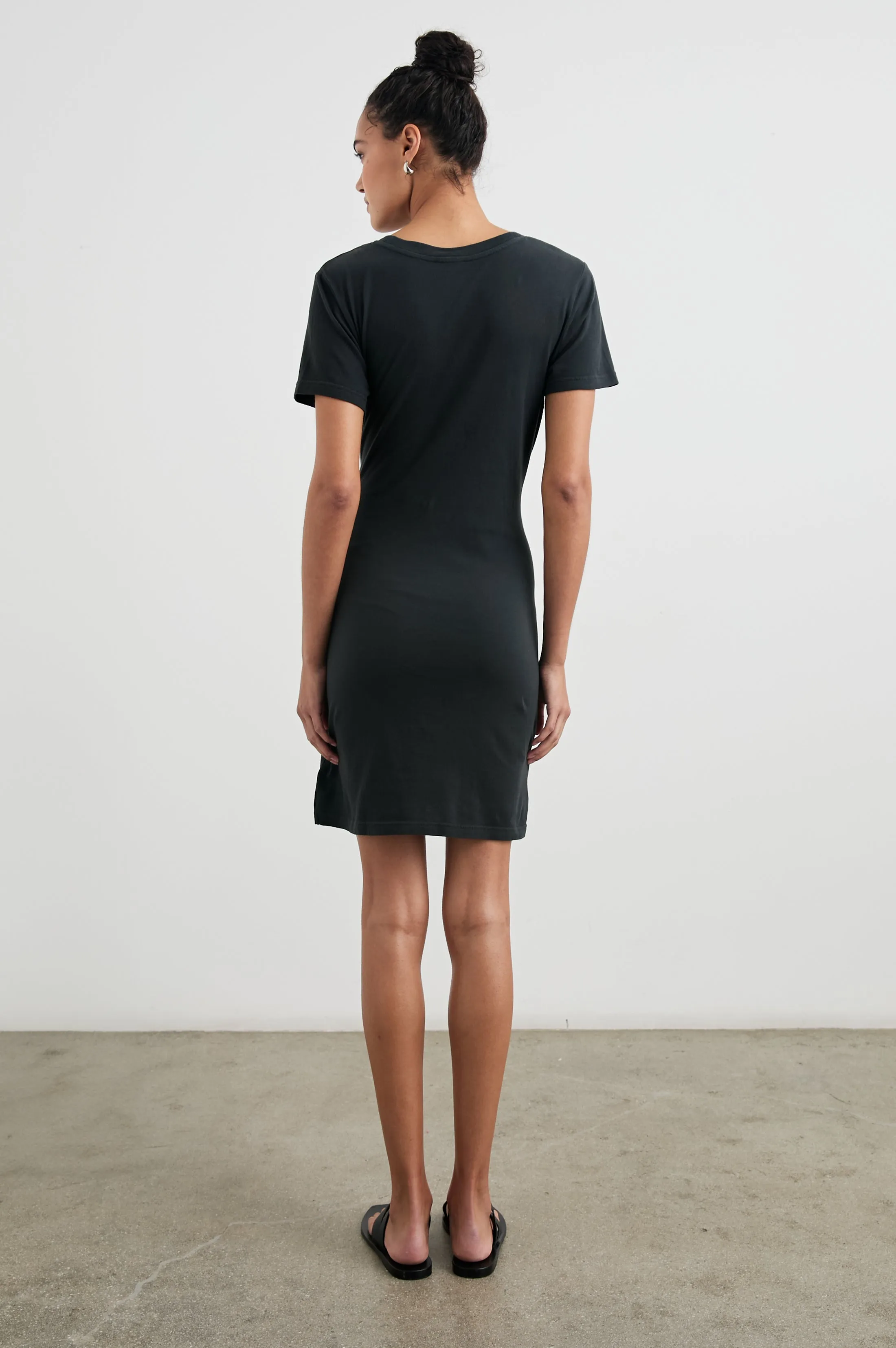EDIE DRESS - VINTAGE BLACK Rails
