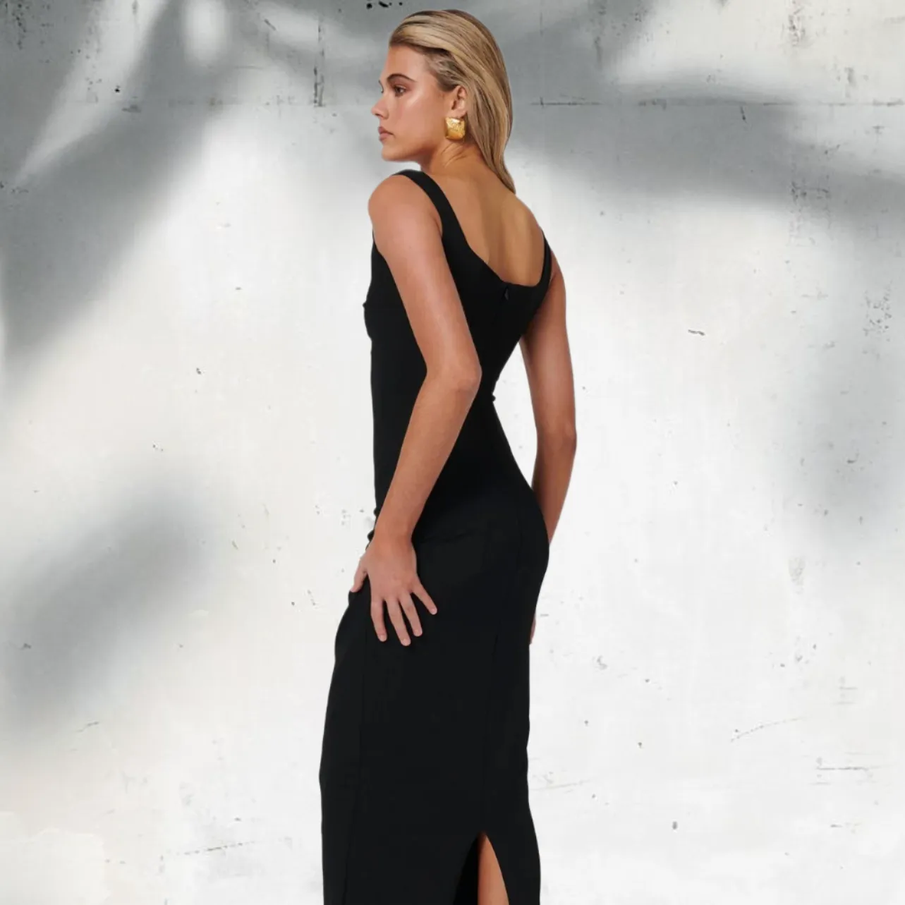EFFIE KATS Womens Natalya Gown - Black