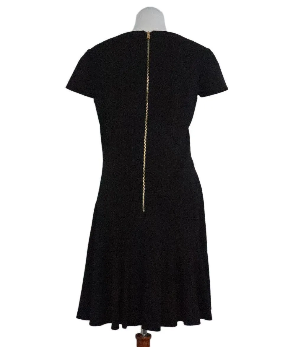 Emilio Pucci Black Wool Dress sz 12