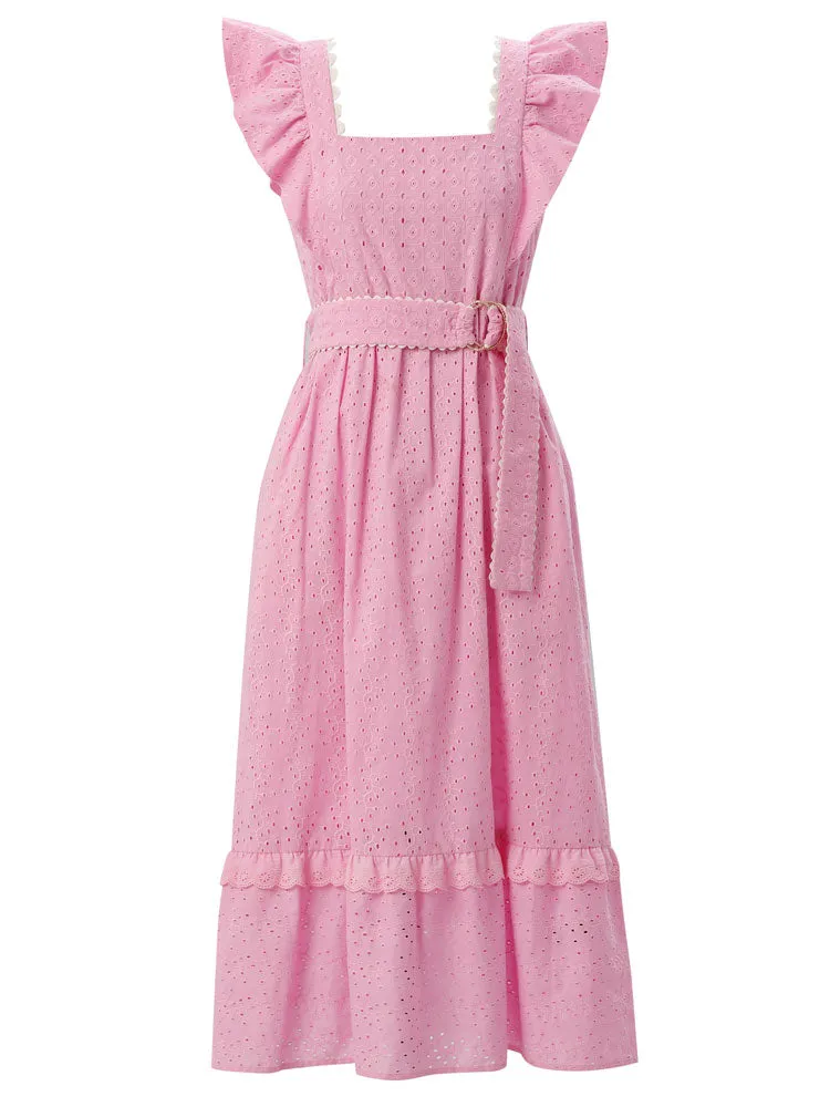 Emily Lovelock Patricia Dress Fondant Pink