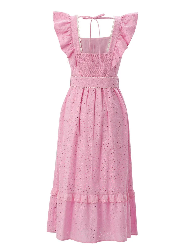 Emily Lovelock Patricia Dress Fondant Pink