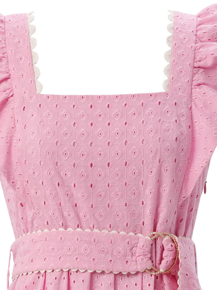 Emily Lovelock Patricia Dress Fondant Pink