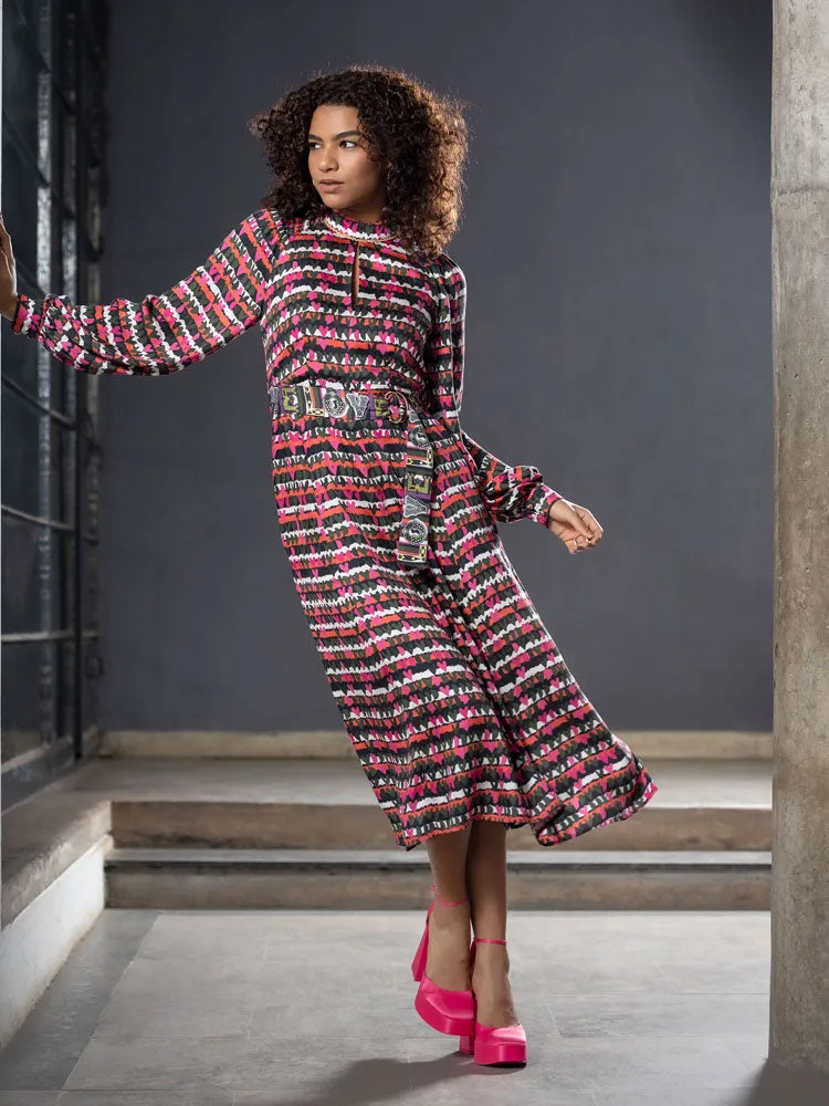 Emily Lovelock Tiffany Dress Pink