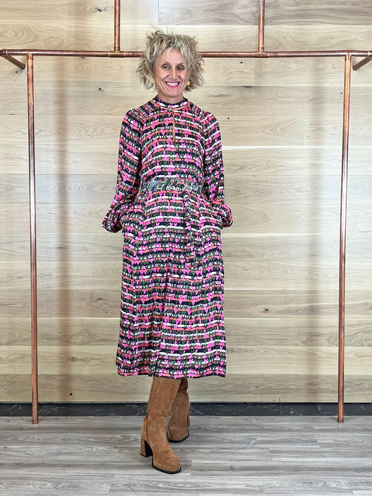 Emily Lovelock Tiffany Dress Pink