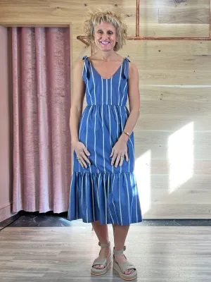 Emme Marella Maesa Dress Cornflower