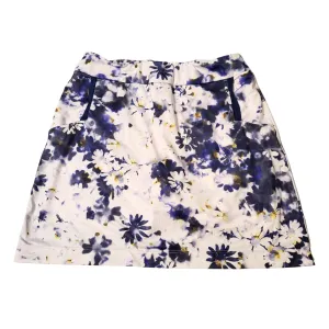 EP New York Navy & Violet Floral Golf Skort Size S MSP$98