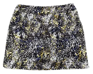 EP NY Black, BLue & Yellow Print Golf Skort Size M. MSP$88