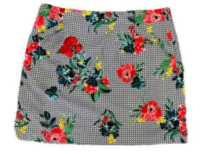 EP Pro Navy & White Print with Red Flowers Golf Skort Size XL MSP$86
