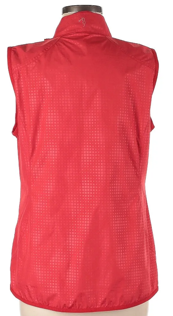 EP Pro Red Full-Zip Wind Vest Size M