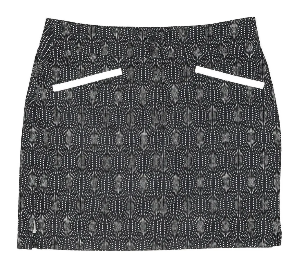 EP Sport Black & White Print Golf Skort Size 6 MSP$80