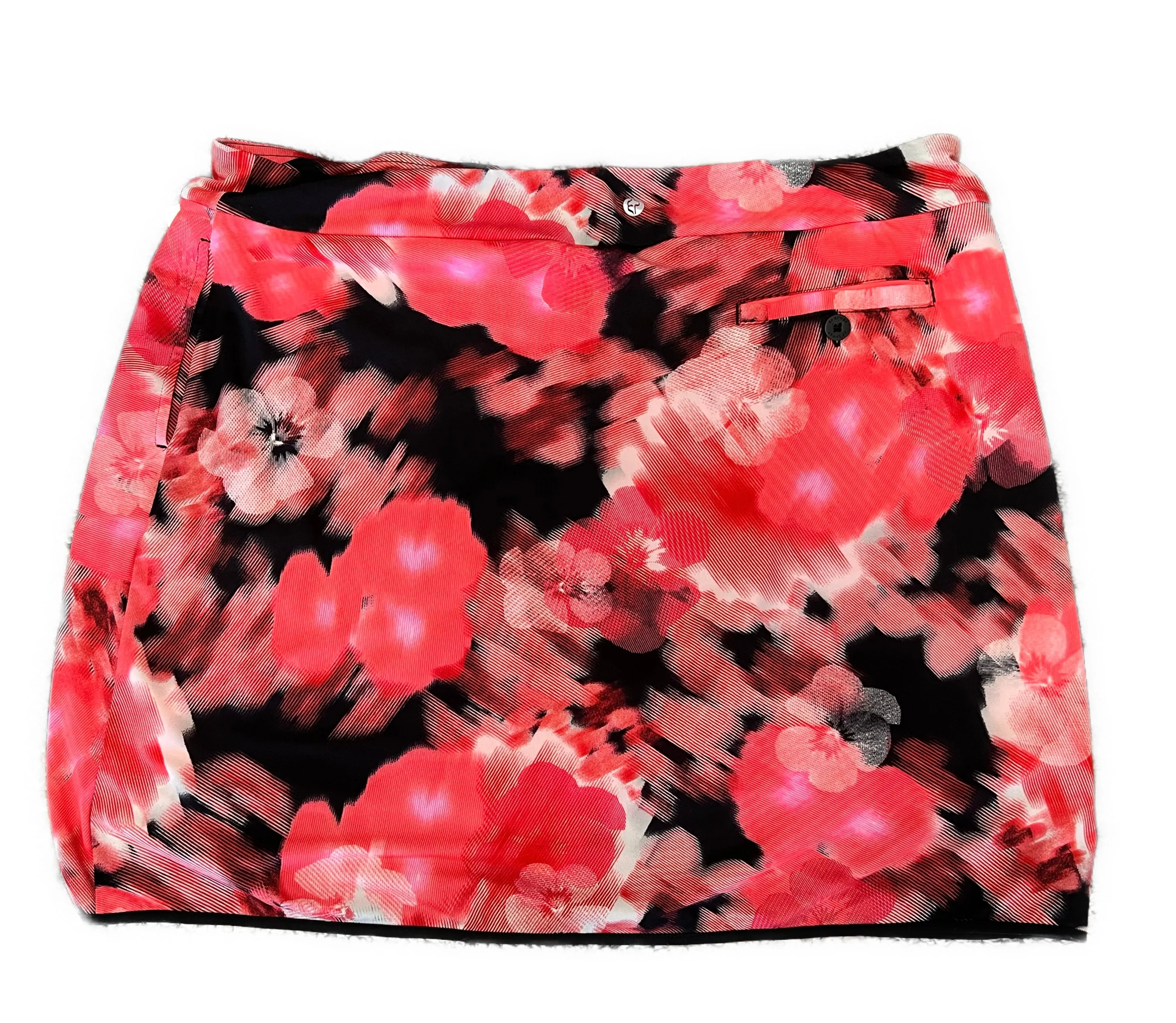 EP Sport Red Floral Golf Skort Size XL MSP$84