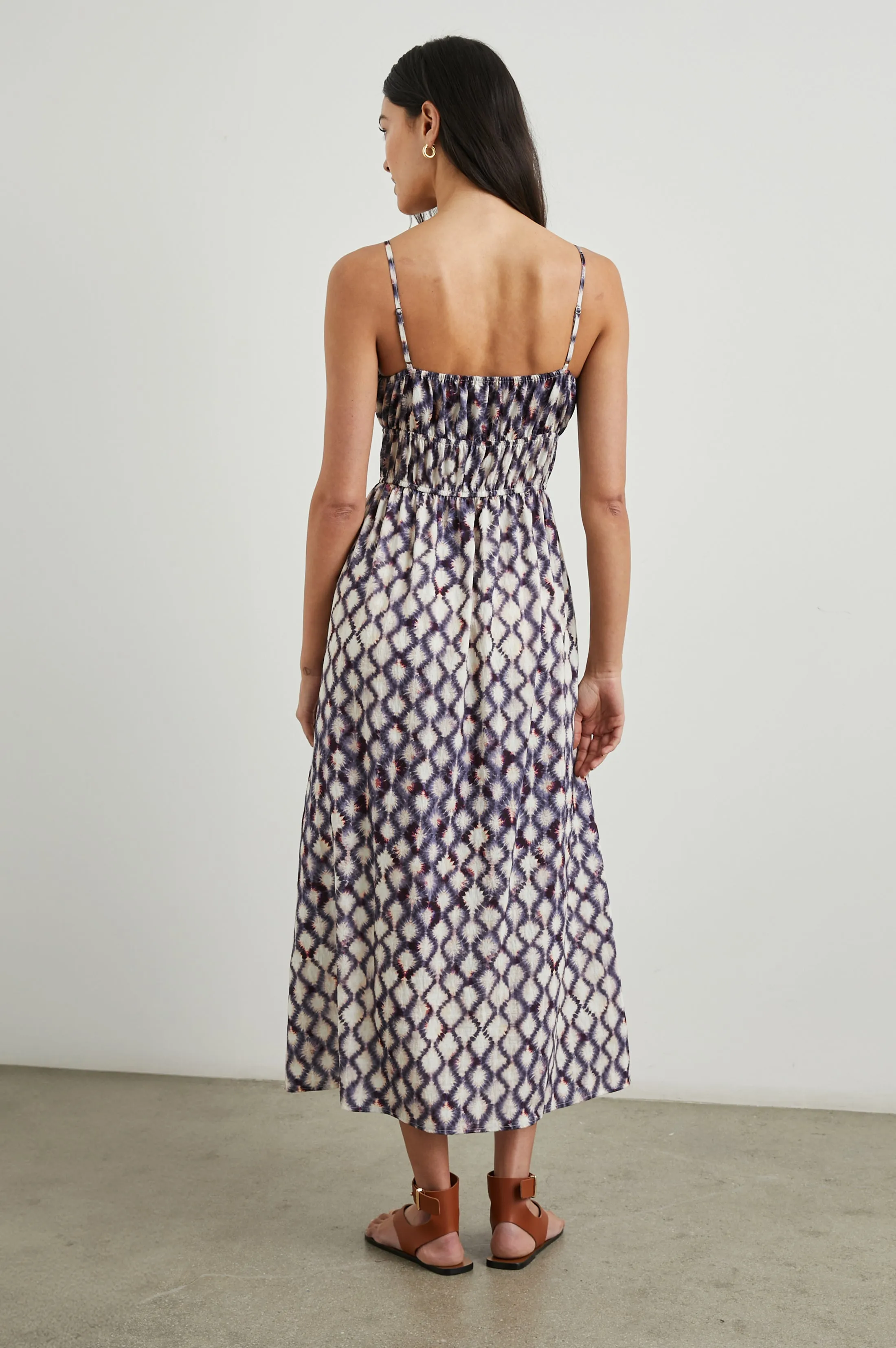 FATIMA DRESS - IRIS SHIBORI Rails