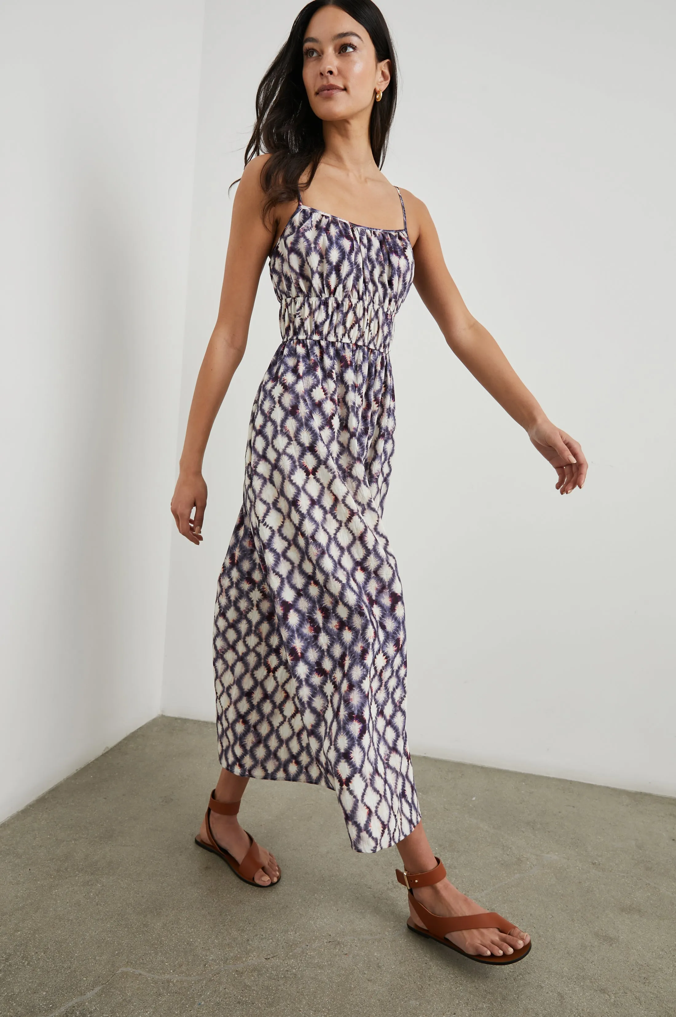 FATIMA DRESS - IRIS SHIBORI Rails