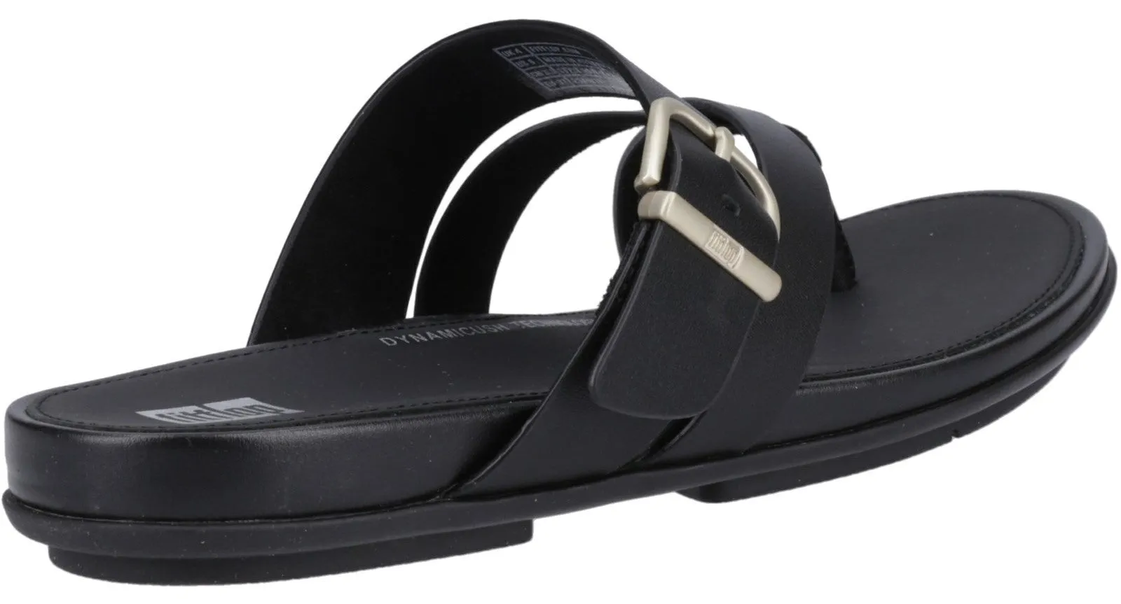 FitFlop Gracie Buckle Womens Leather Toe Post Sandal
