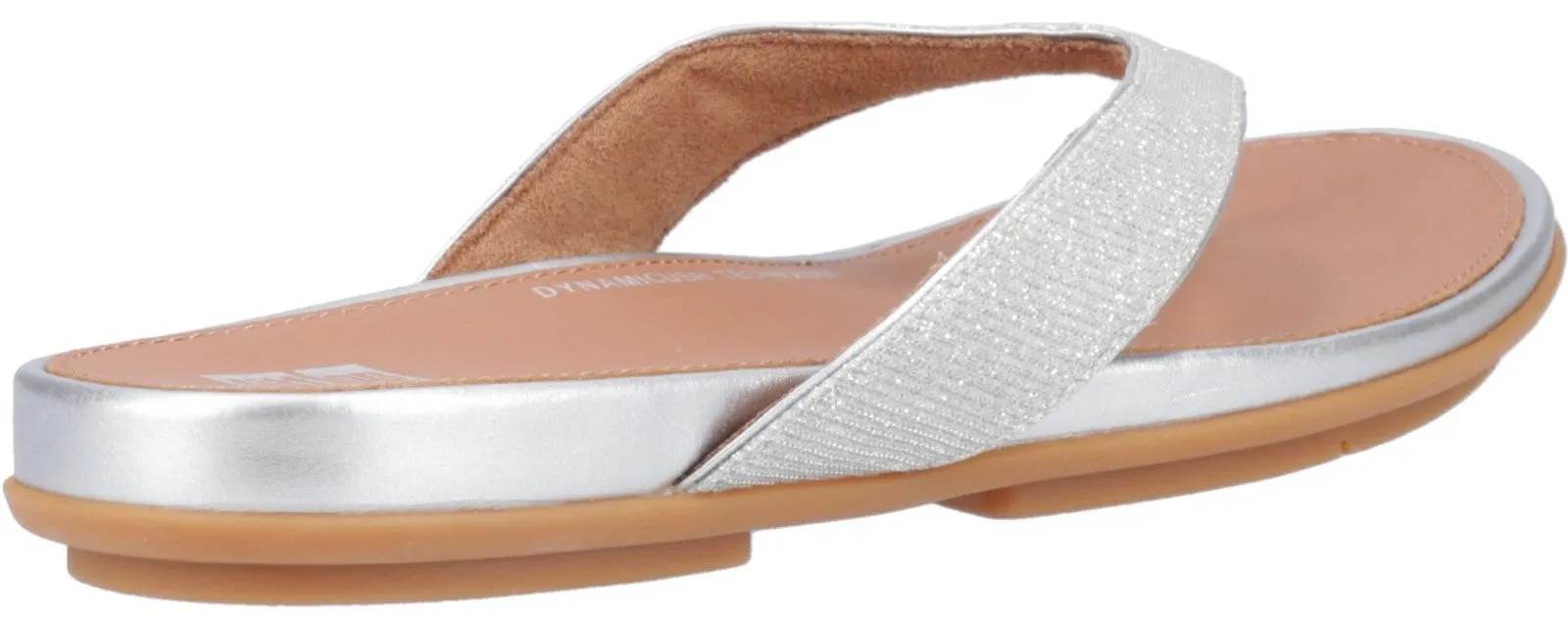 FitFlop Gracie Shimmerlux Womens Toe Post Sandal