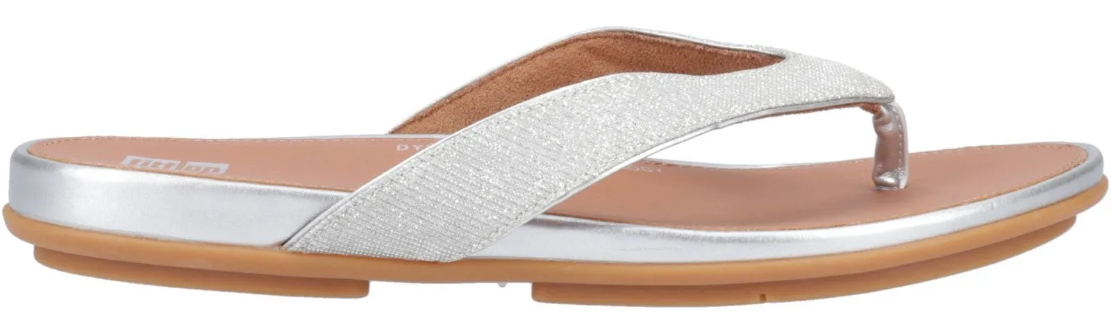 FitFlop Gracie Shimmerlux Womens Toe Post Sandal