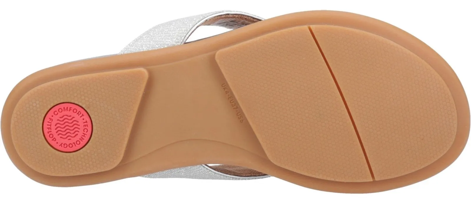 FitFlop Gracie Shimmerlux Womens Toe Post Sandal