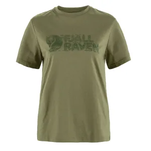 Fjallraven Womens Lush Logo T-shirt Green