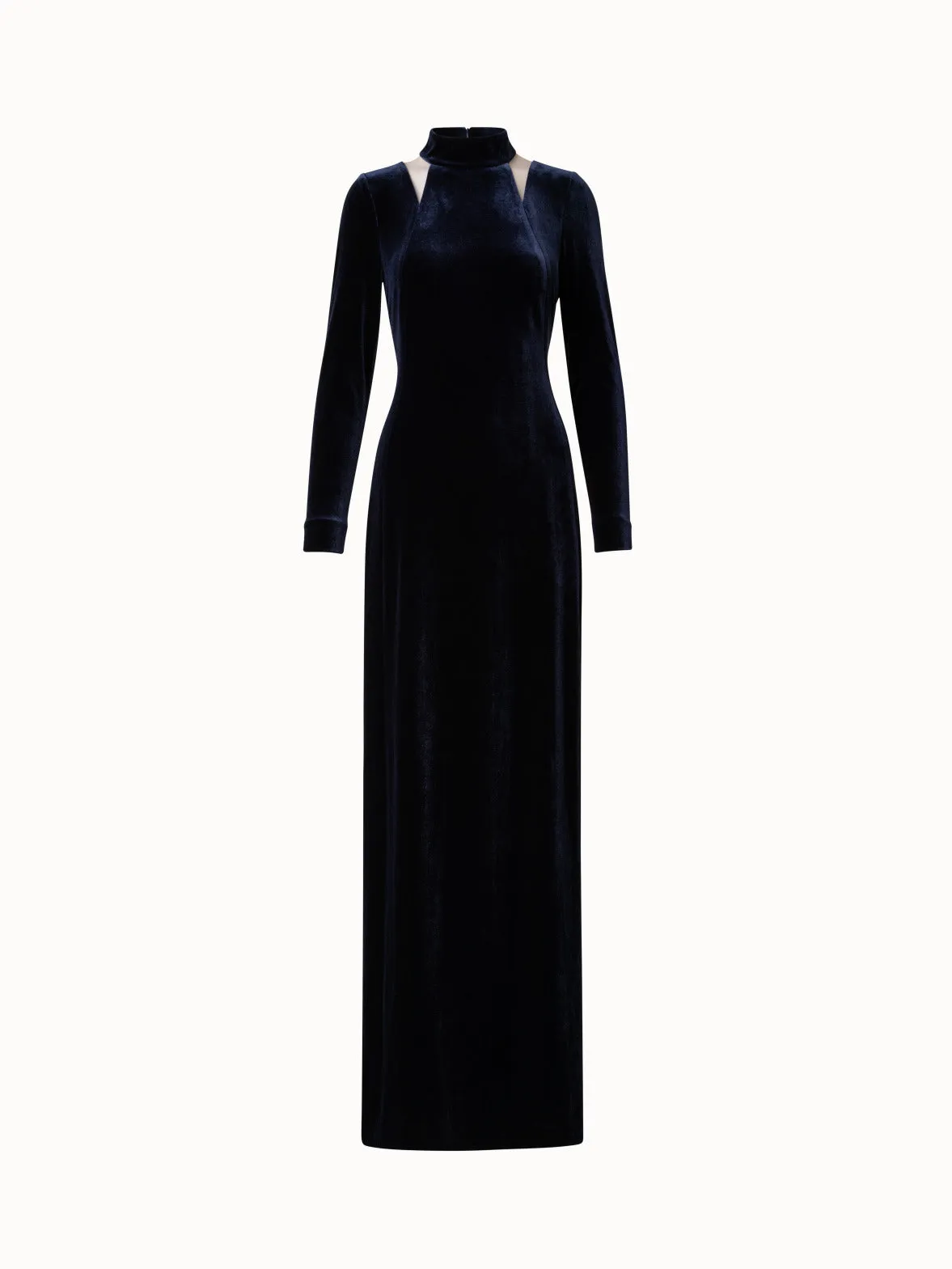 Fluid Velvet Gown 