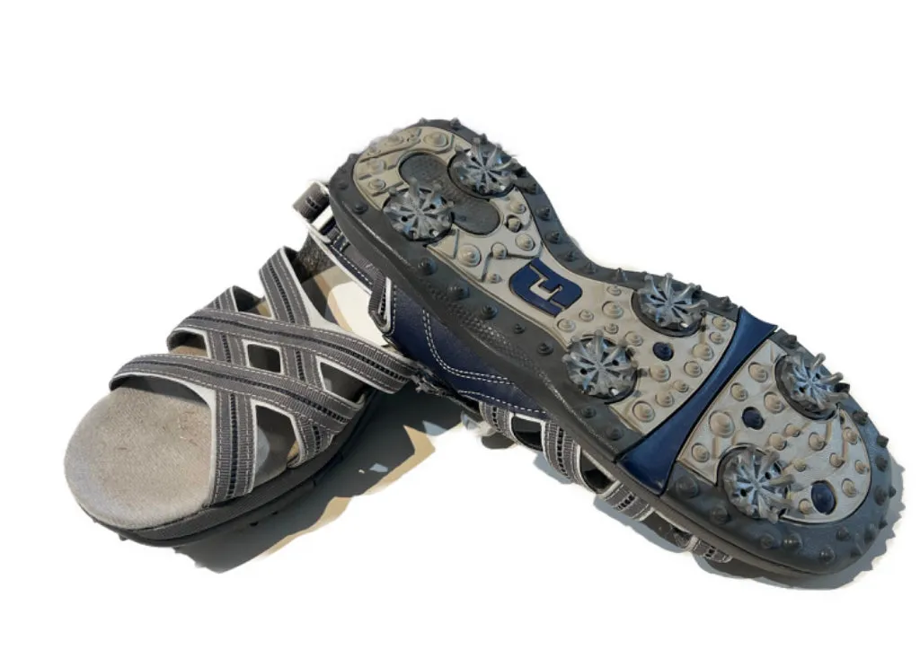 Footjoy Golf Sandals Tan & Light Gray Size 10