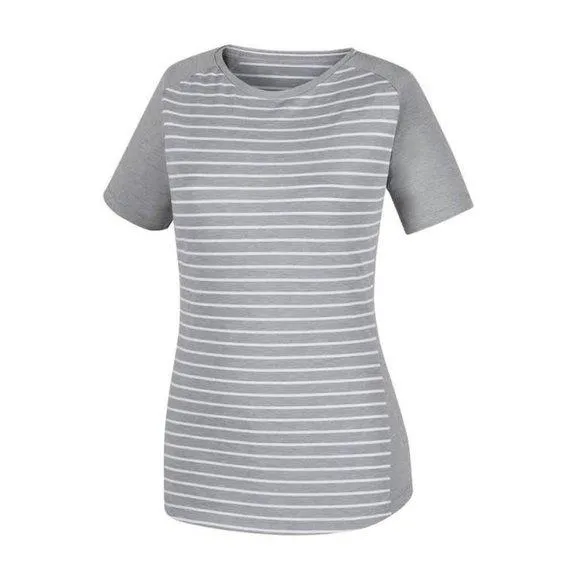 Footjoy Gray & White Striped Top with Titleist Logo Size S  MSP$75
