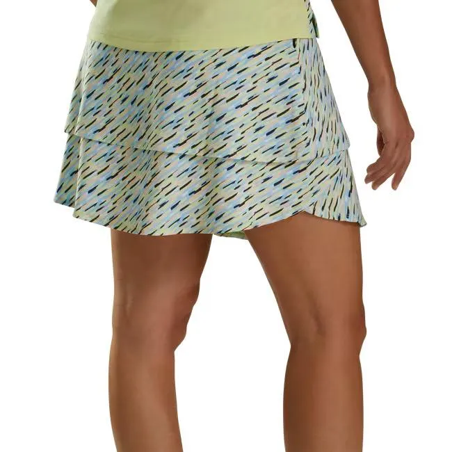 Footjoy Multicolored Print Layered Golf Skort Size M MSP$