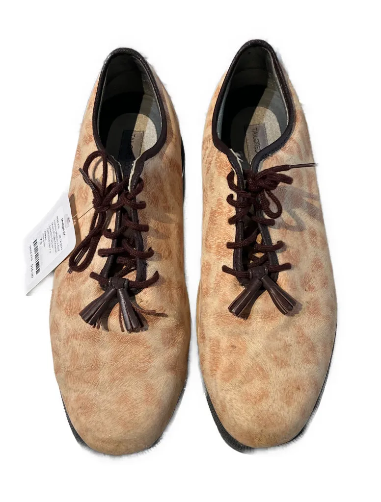 FootJoy Women's Golf Shoes Brown Cheetah Spikeless Casual Collection Size 7.5