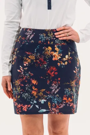 Foray Golf Navy Graphic Floral Skort Size XXL MSP$160