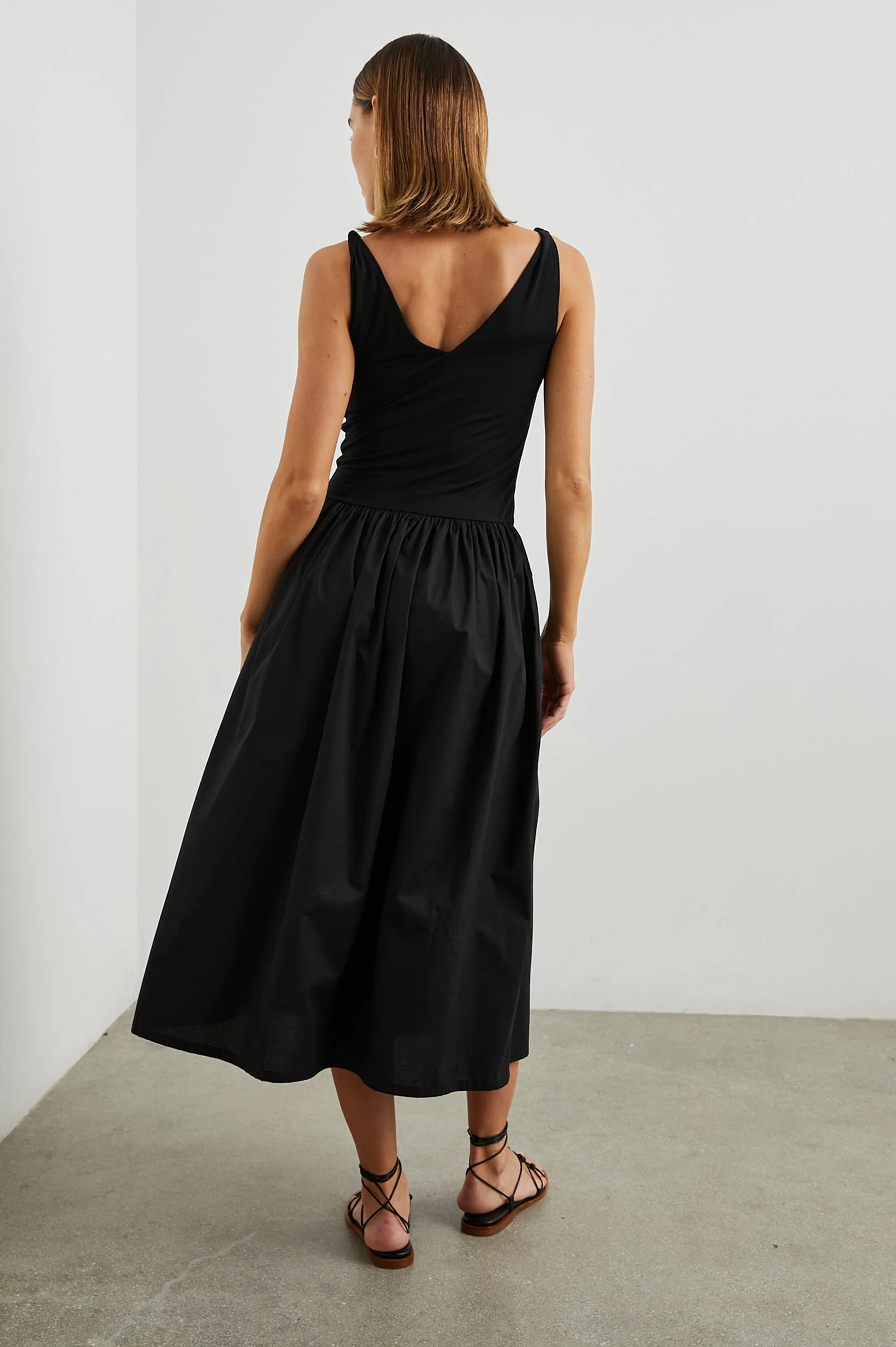 FRANCA DRESS - BLACK Rails