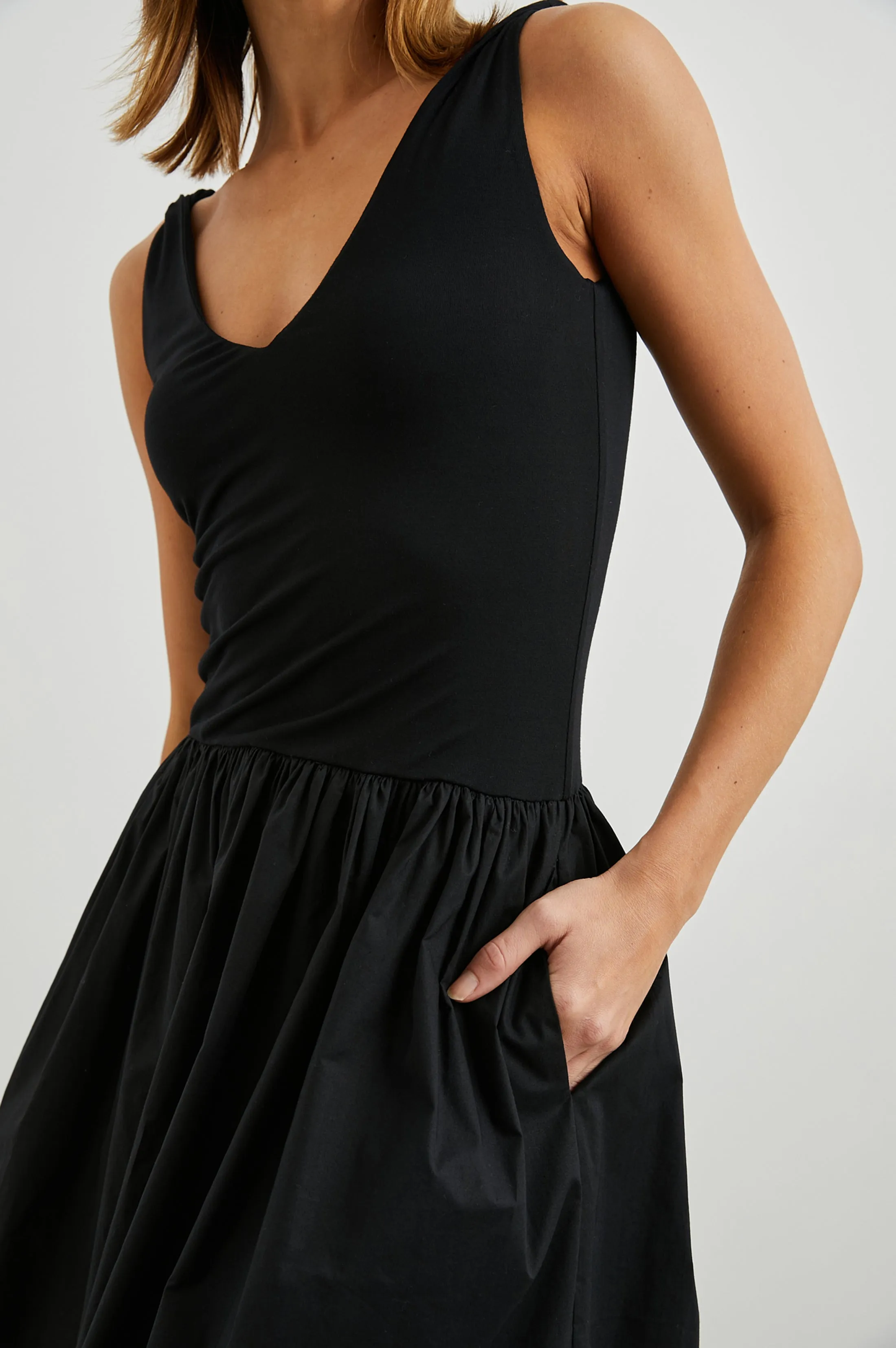 FRANCA DRESS - BLACK Rails