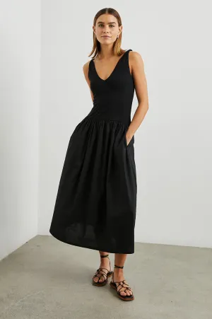 FRANCA DRESS - BLACK Rails