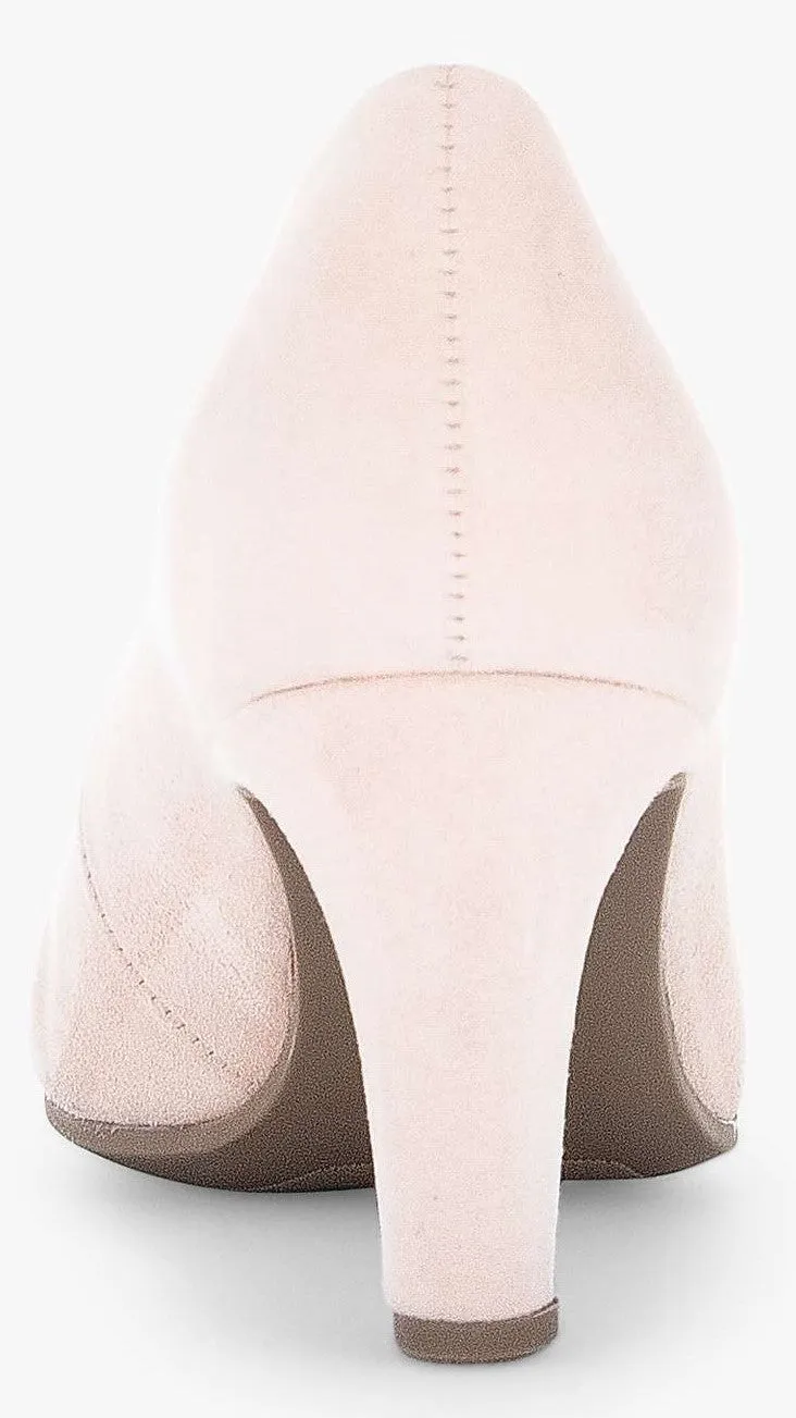 Gabor Edina 91.410 Womens Suede Leather Court Shoe