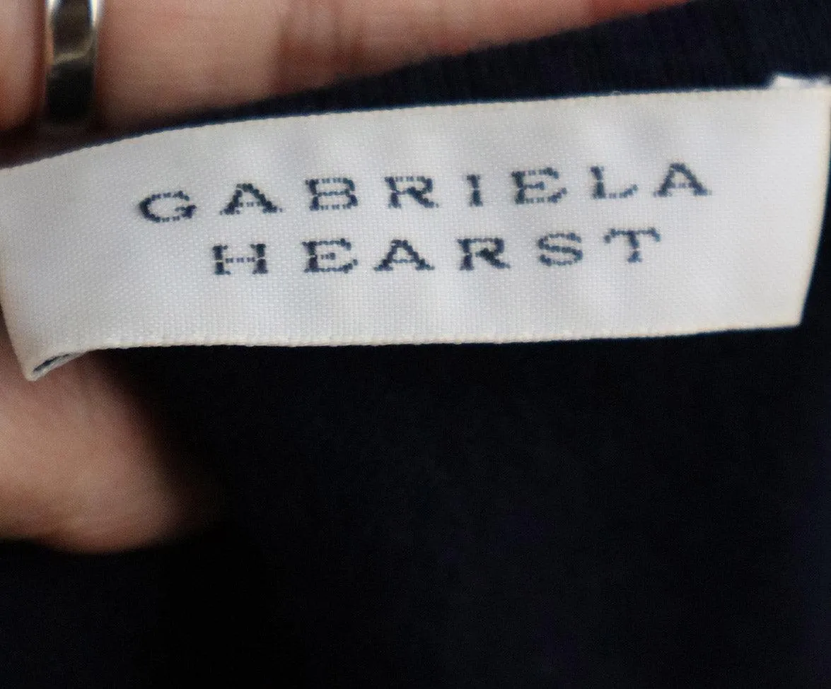 Gabriela Hearst Navy Cashmere Dress sz 4