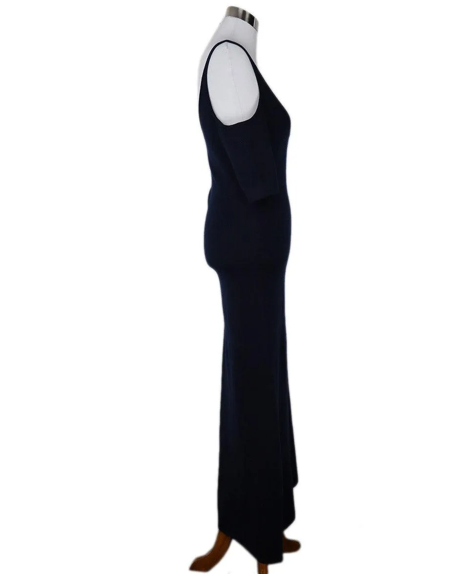 Gabriela Hearst Navy Cashmere Dress sz 4