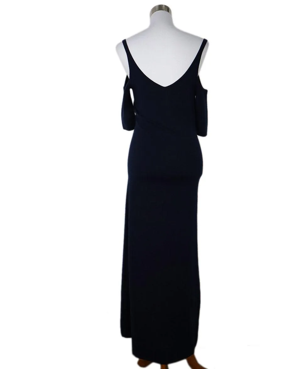 Gabriela Hearst Navy Cashmere Dress sz 4