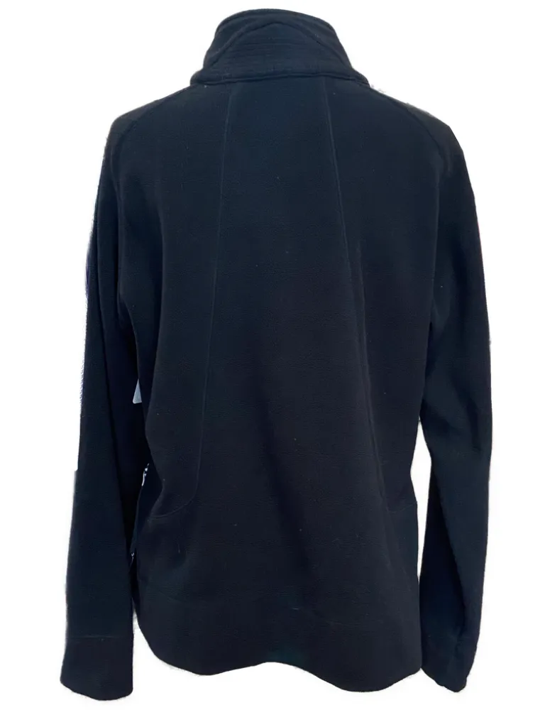 Gear Black Women's Fleece Full-Zip Golf Jacket w/logo Size L