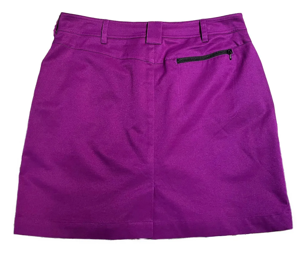 GGBlue Violet Linx Pleated Golf Skort Size 8 MSP$88