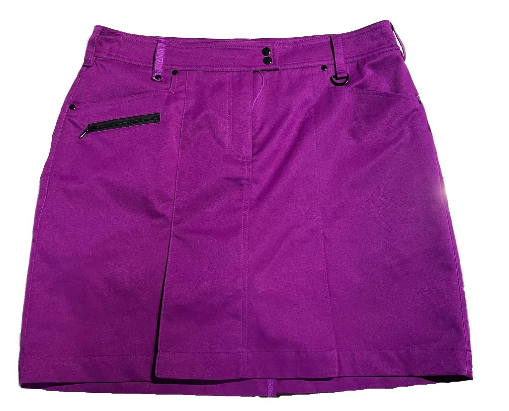 GGBlue Violet Linx Pleated Golf Skort Size 8 MSP$88