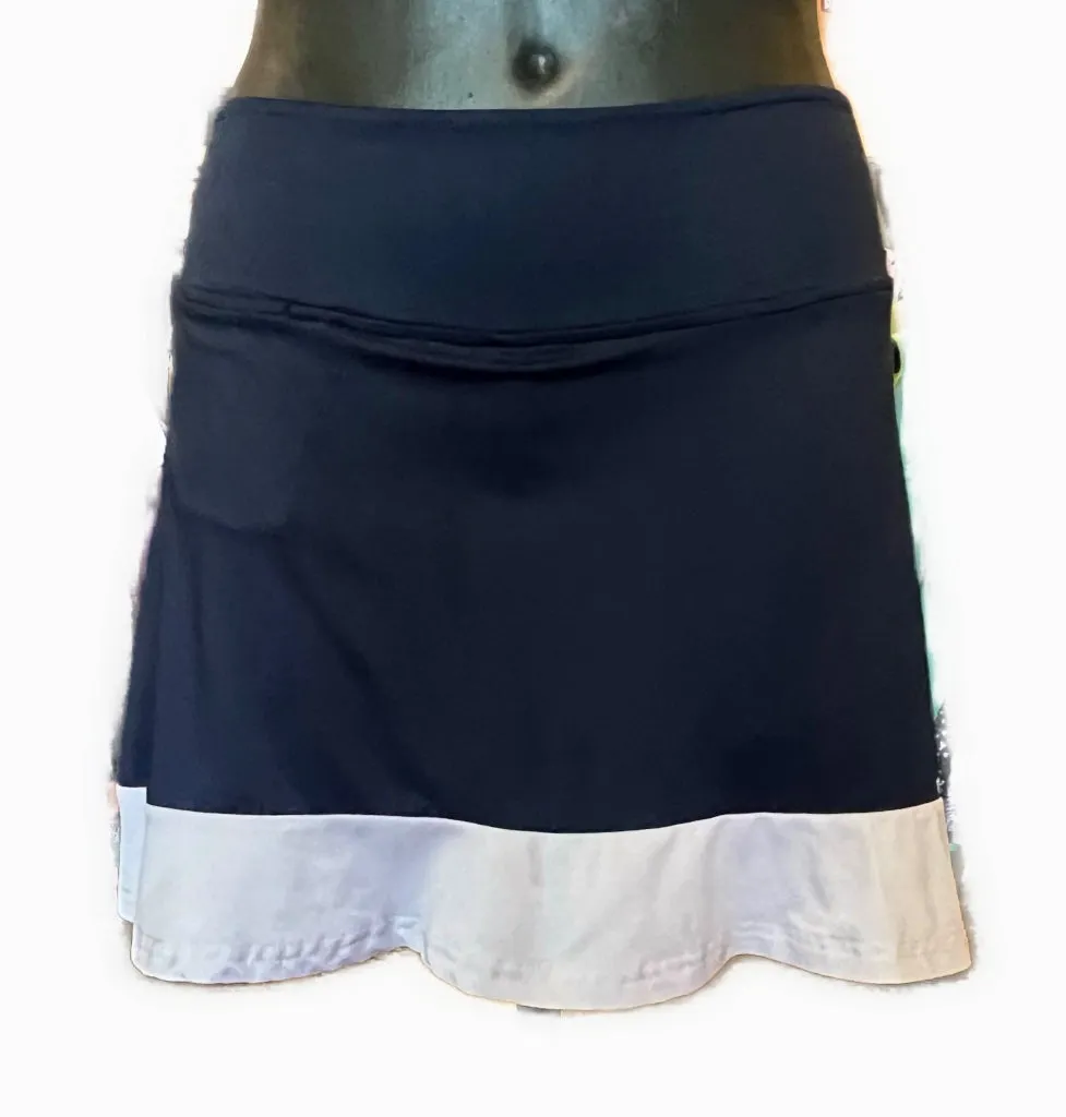 Golftini Ambitious Skort Navy/White Size XS MSP$115