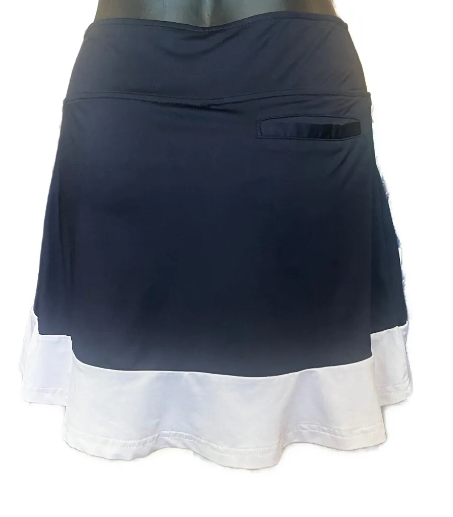 Golftini Ambitious Skort Navy/White Size XS MSP$115