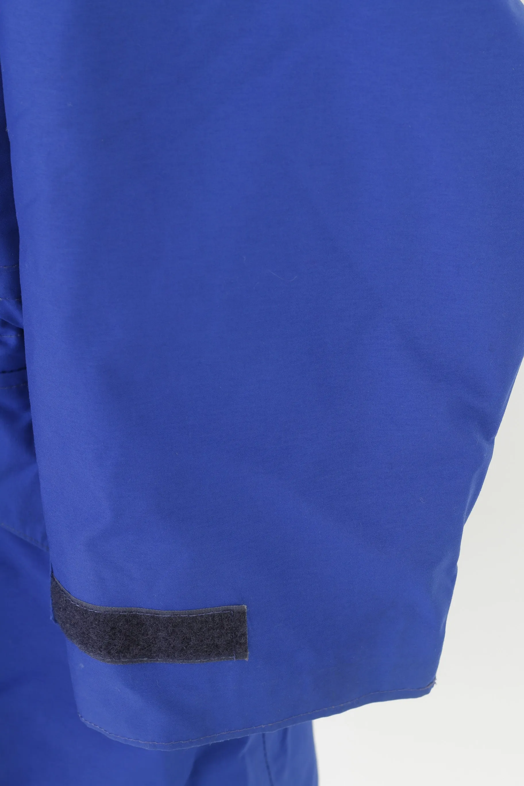 Gore Men L Jacket Gore Tex Navy Full Zipper Hood Waterproof Padded Outwear Top