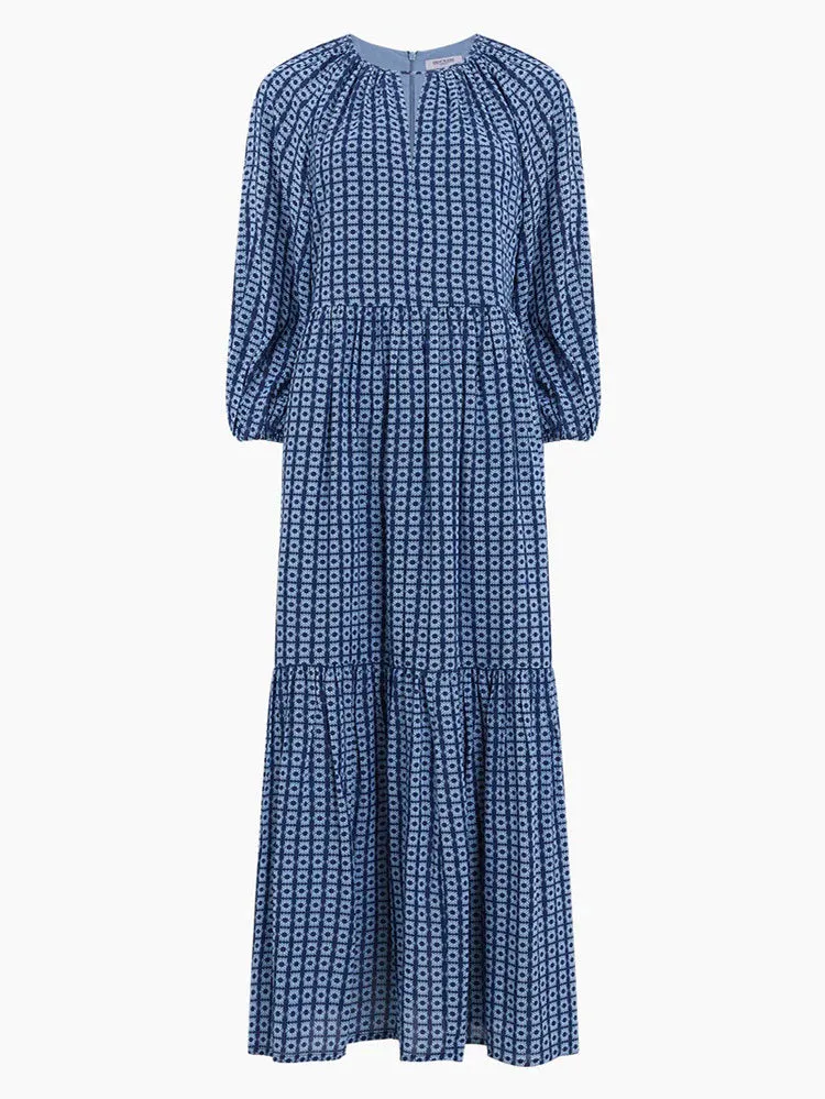 Great Plains Tangier Tile Midi Dress