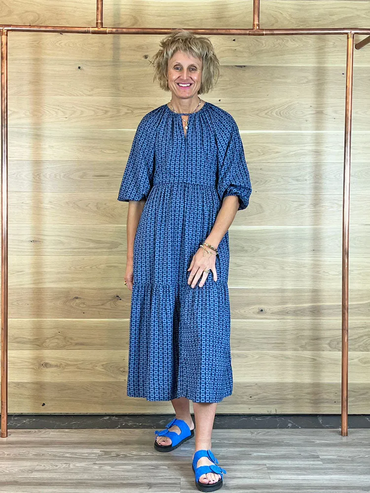 Great Plains Tangier Tile Midi Dress