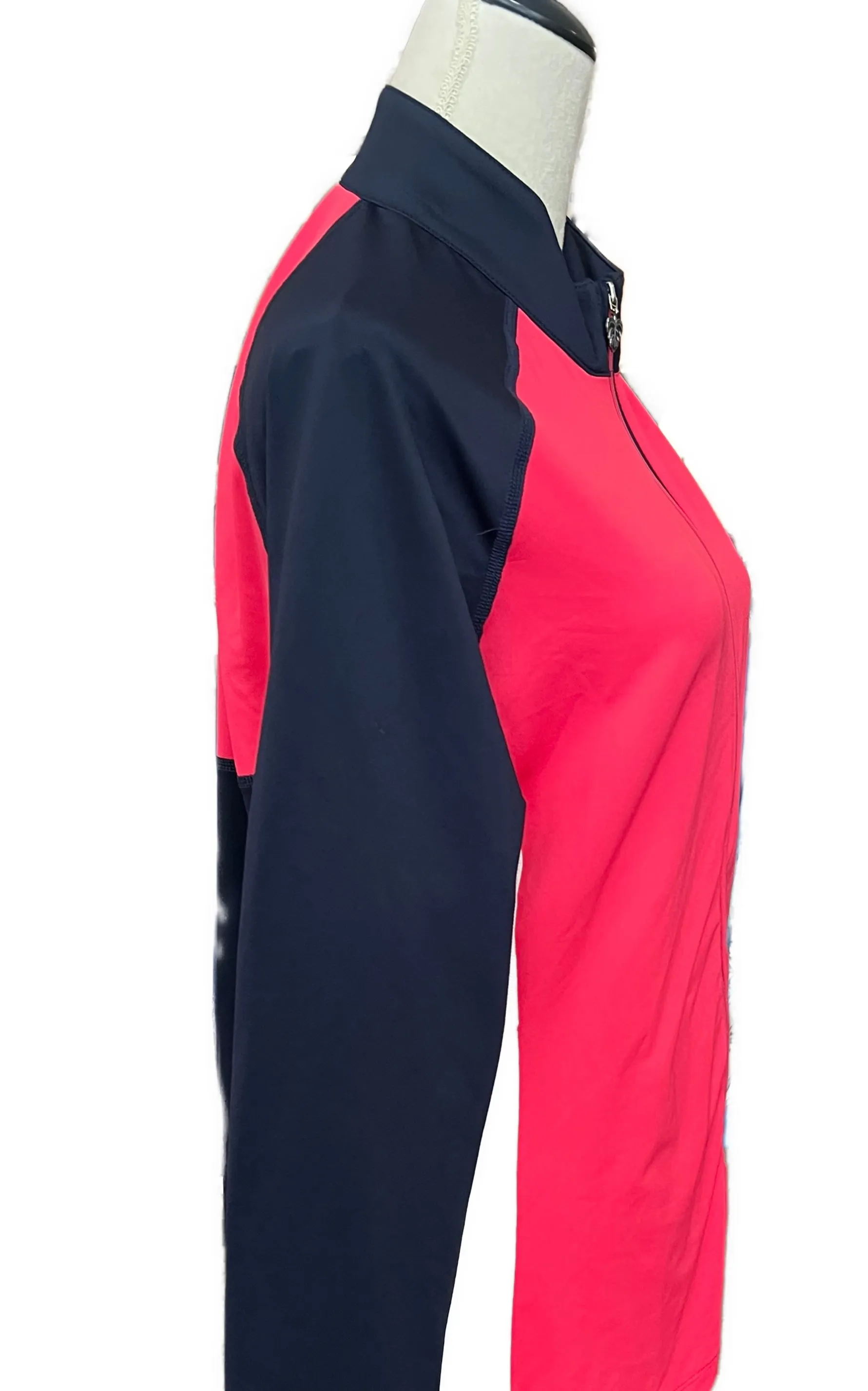 Greg Norman Women's Marina Full-Zip Jacket w/ Logo Size L MSP$99