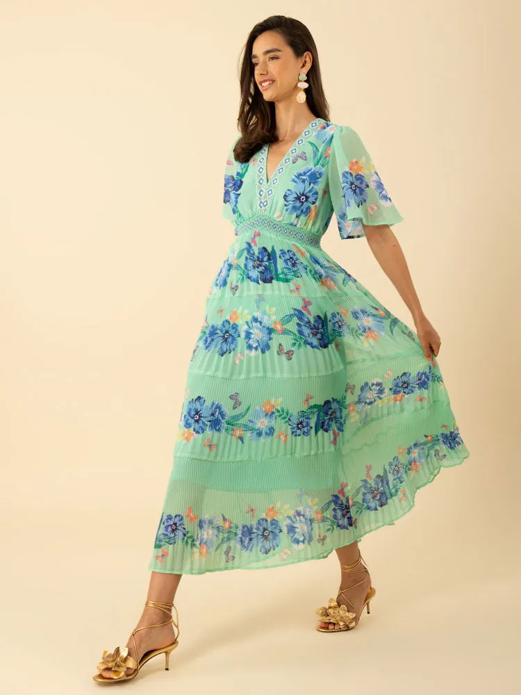 Hale Bob Angie Dress Mint