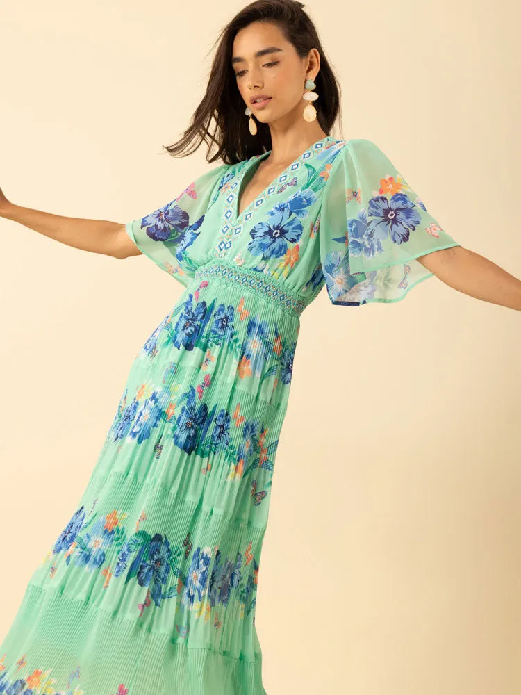 Hale Bob Angie Dress Mint