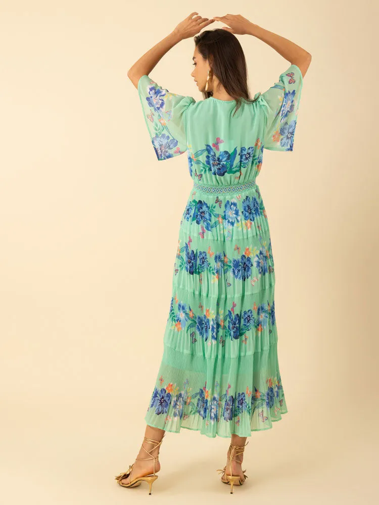 Hale Bob Angie Dress Mint