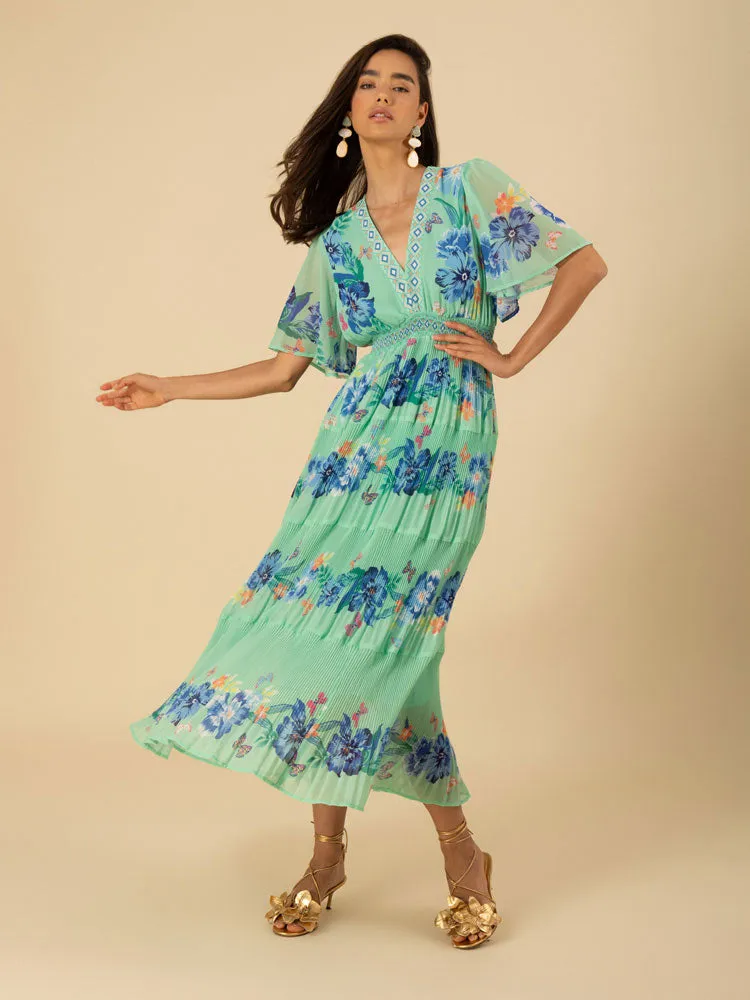 Hale Bob Angie Dress Mint