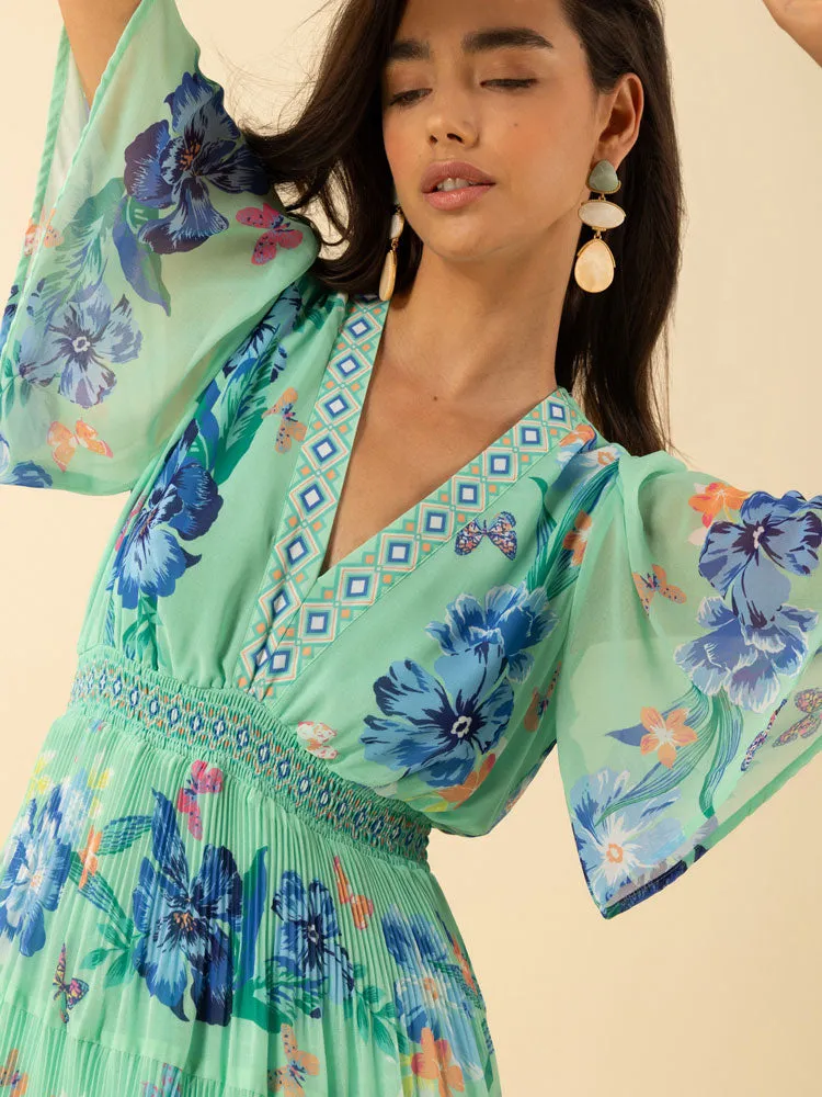 Hale Bob Angie Dress Mint